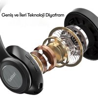 Earldom BH71 Kafaüstü Bluetooth Kulaklık - Siyah