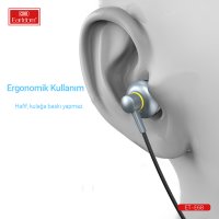 Earldom E68 Type-C Kablolu Kulaklık - Gümüş