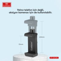 Earldom EH191 Lastikli Kamera Telefon Işık Tutucu