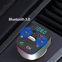 Earldom M74 Bluetooth USB3.0 Dijital FM Transmitter - Siyah