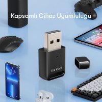 Earldom M91 Bluetooth 5.0 Usb Aux Dönüştürücü - Siyah