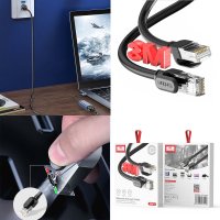 Earldom NW1 3M Cat 6 Ethernet Network Kablosu - Siyah