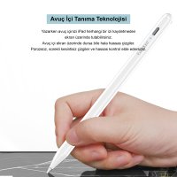 Earldom P4 iPad İçin Dokunmatik Stylus Kalem - Beyaz