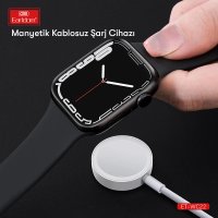 Earldom WC22 Apple Watch Kablosuz Type-C Şarj Cihazı - Beyaz