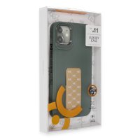 HDD iPhone 11 HBC-265 Madrid Magsafe Standlı Kapak - Koyu Yeşil