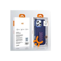 HDD iPhone 11 HBC-265 Madrid Magsafe Standlı Kapak - Siyah