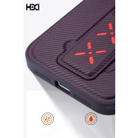 HDD iPhone 13 HBC-248 Lima Standlı Kapak - Siyah