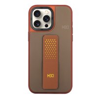 HDD iPhone 14 Pro Max HBC-239 Colombo Standlı Kapak - Kahverengi