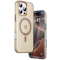 HDD iPhone 16 Pro HBC-330 Glaze Magsafe Kılıf - Gold