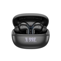 Hoco EQ5 Energy Aktif Gürültü Engelleyici Özellikli Bluetooth 5.3 Kablosuz TWS Airpods Kulaklık - Siyah