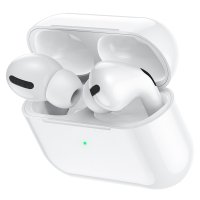 Hoco EW27 Aktif Gürültü Engelleyici Özellikli Bluetooth 5.3 Kablosuz TWS Airpods Kulaklık - Beyaz