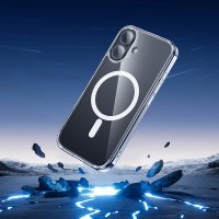 Hoco iPhone 16 Anti Fall Airbag Magsafe Kapak - Şeffaf