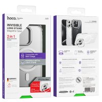 Hoco iPhone 16 Pro Max Invisible Magsafe Kapak - Şeffaf