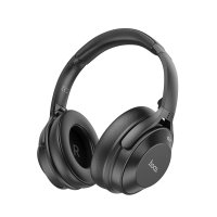 Hoco W37 Aux Destekli Gürültü Engelleyicili Bluetooth Kablosuz Kulaklık - Siyah