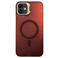 Newface iPhone 11 Primera Magsafe Standlı Kapak - Bordo