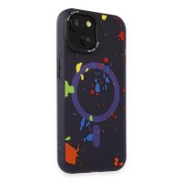 Joko iPhone 13 Colorful Magsafe Kapak - Derin Mor