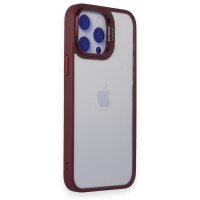 Joko iPhone 13 Pro Max Kılıf Roblox Lens Standlı Kapak - Bordo