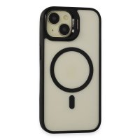 Joko iPhone 14 Kılıf Roblox Lens Magsafe Standlı Kapak - Siyah