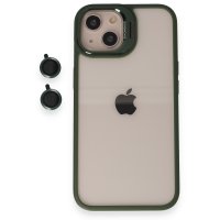 Joko iPhone 14 Kılıf Roblox Lens Standlı Kapak - Koyu Yeşil