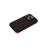 Joko iPhone 14 Pro Kılıf Rocky Magsafe Kapak - Siyah-Kırmızı