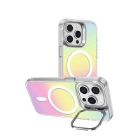 Joko iPhone 14 Pro Max Armor Magsafe Kapak - Rainbow