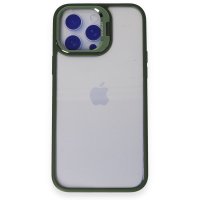 Joko iPhone 14 Pro Max Kılıf Roblox Lens Standlı Kapak - Koyu Yeşil