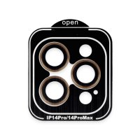 Joko iPhone 14 Pro Max PVD Metal Kamera Lens - Turuncu