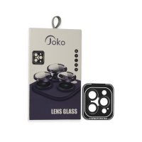 Joko iPhone 14 Pro PVD Metal Kamera Lens - Siyah