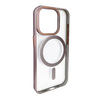 Joko iPhone 15 Crown Lens Standlı Magsafe Kapak - Pembe