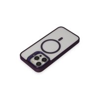 Joko iPhone 15 Pro Kılıf Roblox Lens Magsafe Standlı Kapak - Derin Mor