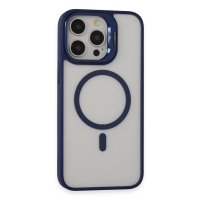 Joko iPhone 15 Pro Kılıf Roblox Lens Magsafe Standlı Kapak - Lacivert