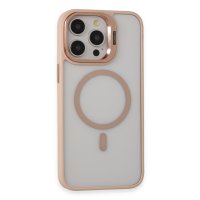 Joko iPhone 15 Pro Kılıf Roblox Lens Magsafe Standlı Kapak - Pudra