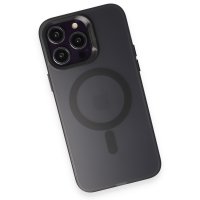Joko iPhone 15 Pro Max Kılıf Mateks Magsafe Kapak - Siyah