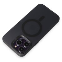 Joko iPhone 15 Pro Max Kılıf Mateks Magsafe Kapak - Siyah