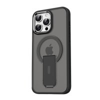 Joko iPhone 15 Pro Max Tork Magsafe Standlı Kapak - Siyah
