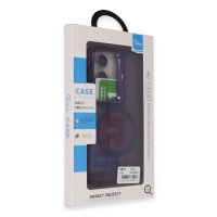 Joko Samsung Galaxy S24 Plus Flet Lens Magsafe Kapak - Derin Mor