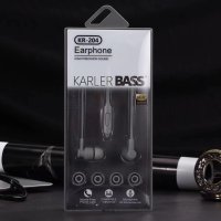 Karler Bass KR-204 Kablolu Kulaklık - Siyah