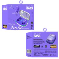 Karler Bass KR-300 Bluetooth Kulaklık - Mor