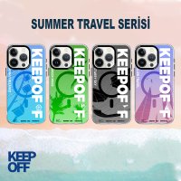 Keep Off iPhone 15 Pro Max Summer Travel Magsafe Kapak - High Relaxation