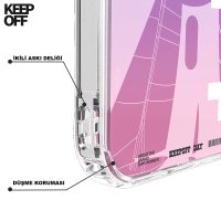 Keep Off iPhone 15 Pro Summer Travel Magsafe Kapak - Starry Night