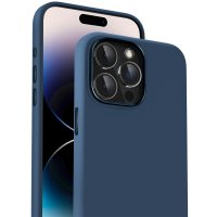 Keephone iPhone 15 Pro Max Rosana Silikon Kılıf - Turuncu