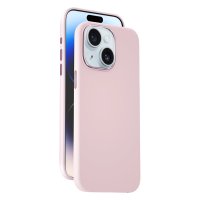 Keephone iPhone 15 Rosana Silikon Kılıf - Pembe