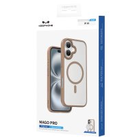 Keephone iPhone 16 Mago Pro Magsafe Kılıf - Natural Titanyum