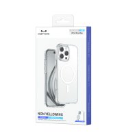 Keephone iPhone 16 Pro Max Non Yellow Şeffaf Magsafe Kılıf - Şeffaf