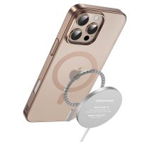 Keephone iPhone 16 Pro Skingrip Magsafe Kılıf - Siyah Titanyum