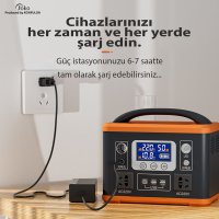 Konfulon J300 Powerbank 75.000 mAh Kamp Şarj - Siyah