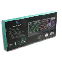 Konfulon MK50 RGB Işıklı Türkçe Q Kablolu Mekanik Hisli Klavye