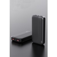 Lanex LP03 20.000 mAh 22.5W PD Hızlı Şarj Powerbank - Siyah