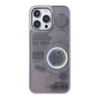 Movenchy iPhone 14 Pro Terra Desenli Kapak - Siyah - 2