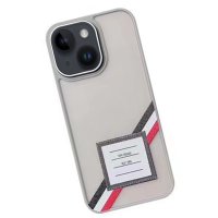 Movenchy iPhone 14 Terra Desenli Kapak - Gri - 1